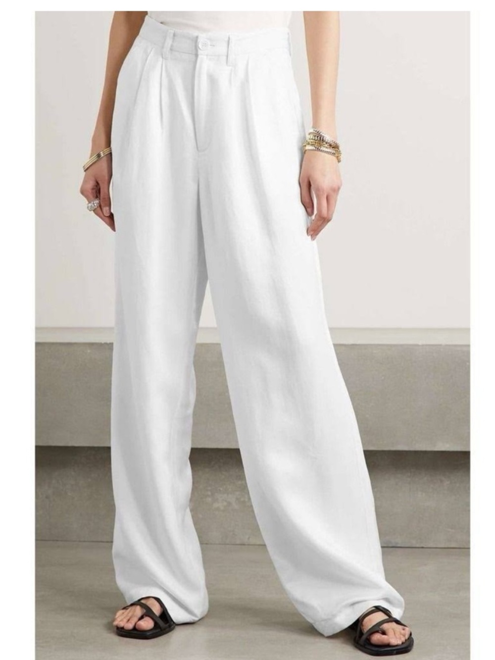 Anine Bing Carrie Linen Pant